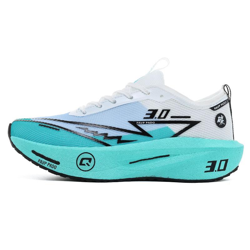 New cushioning running shoes men's breathable carbon board sports shoes men's and women's casual shoes