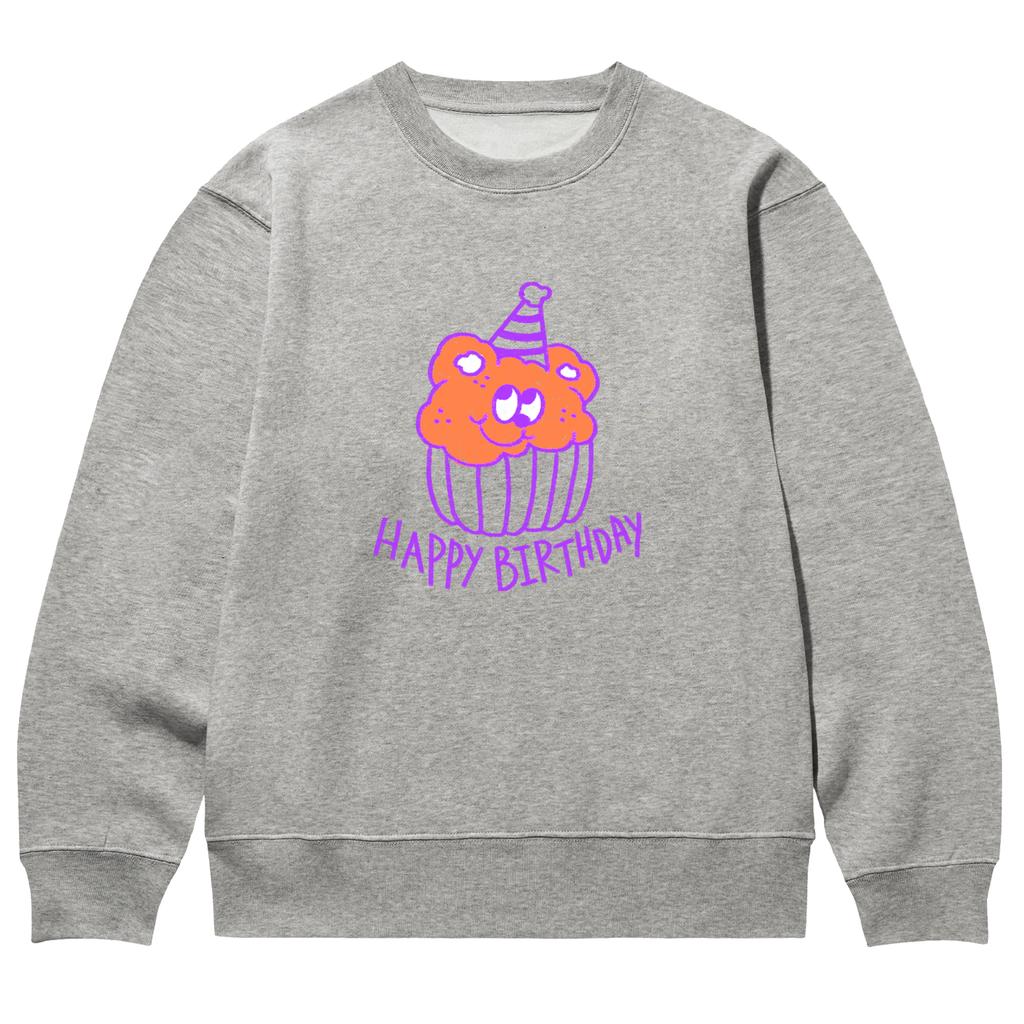 AWESOMEUS Birthday Cup Cake Sweat Shirt_4 Color (A Type)