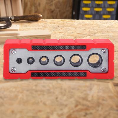 Pocket Punch Locator Self-Centering Vertical Drilling Guide Hole Puncher Precise Positioner Woodworking Positioning Tool