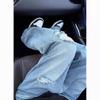 Ground and ripped retro jeans European and American hiphop fried street pants men's niche design casual pants trendy brand