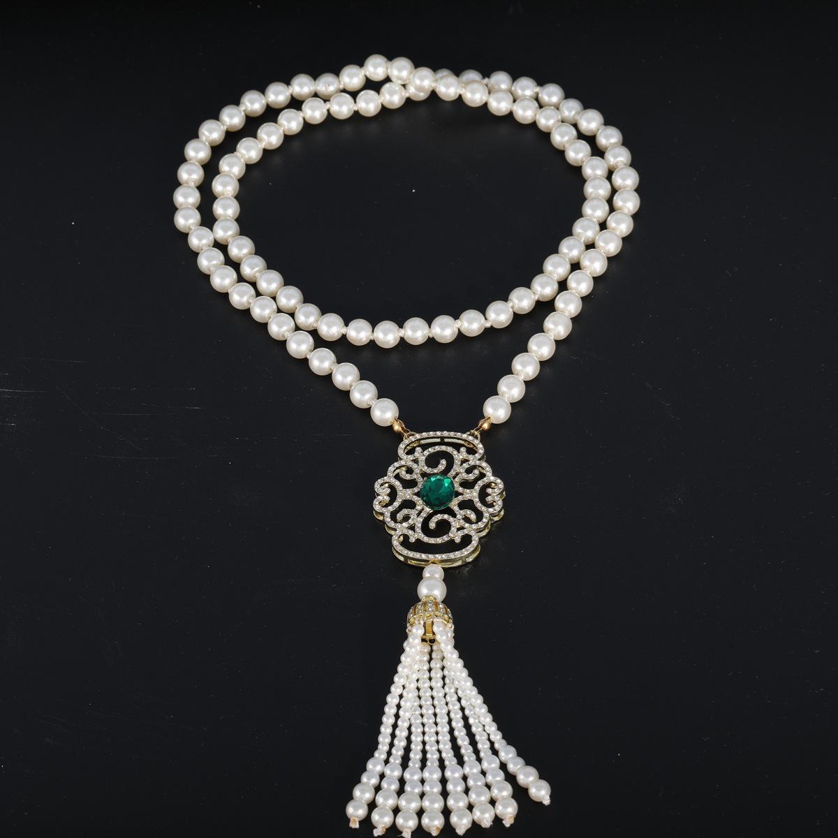 

Міжкордонний ароматний ланцюжок для светра: Корейський стиль, довге намисто, модно універсальне, високоякісний сплав, стійке до вицвітання