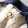 Winter Fashion Korean Style  Fleece Coat Women Trendy Versatile Outerwear