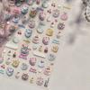 1pcs 5D Colorful Rhinestones Pumpkin Ghost Nail Art Halloween Stickers Adhesive Transfer Nail Decoration Decals Accessory