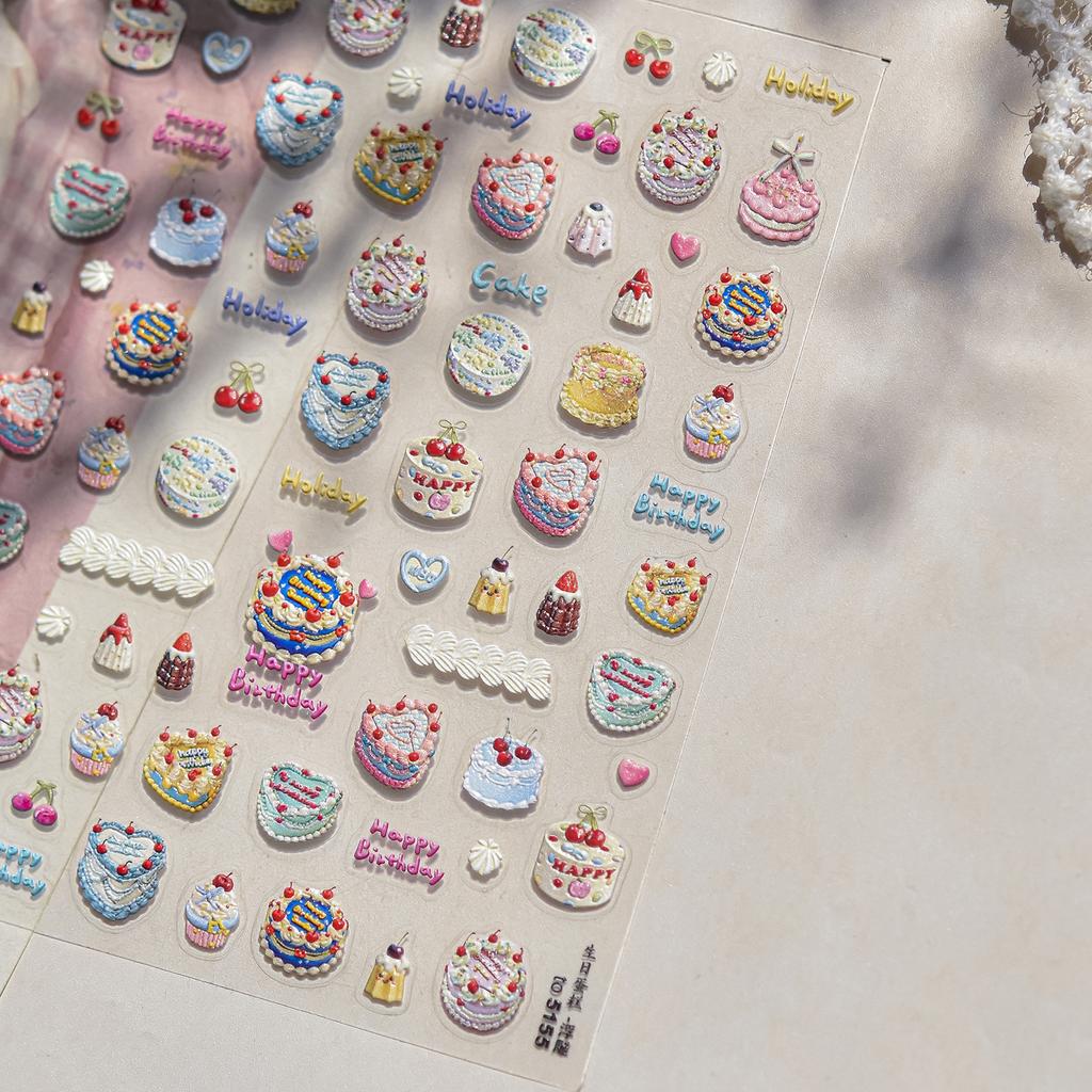 1pcs 5D Colorful Rhinestones Pumpkin Ghost Nail Art Halloween Stickers Adhesive Transfer Nail Decoration Decals Accessory