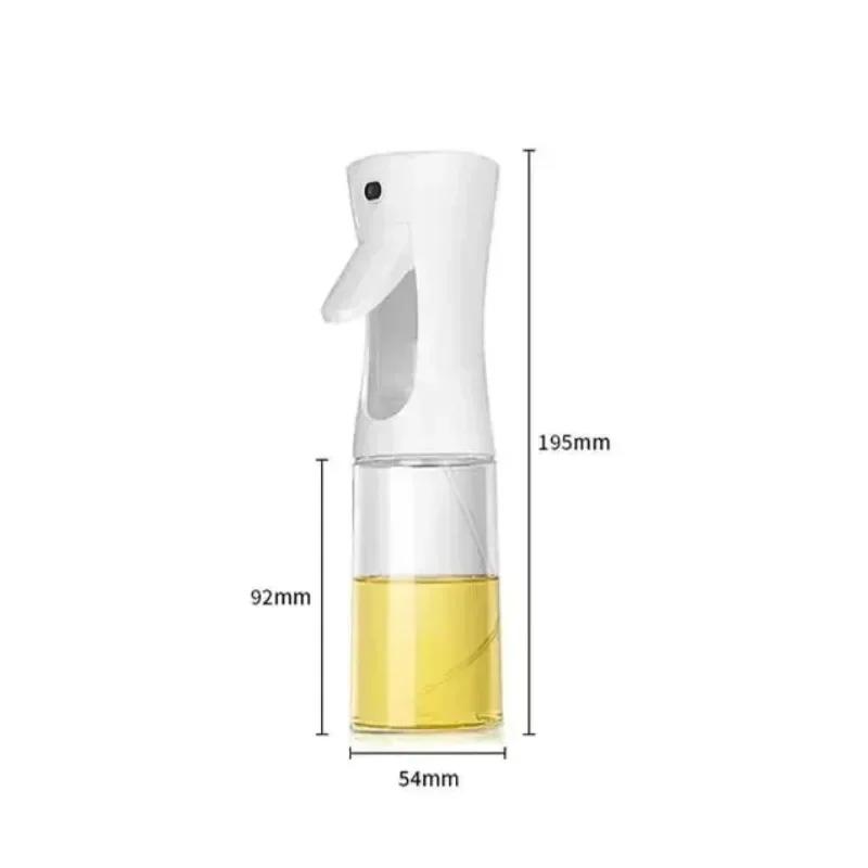 2in1 500ml Plastic Spray Oil Sprayer Bottle Spray Oil Dispenser Oil Jar Cruet BBQ Kitchen Baking Roasting Picnic Kitchen Tool