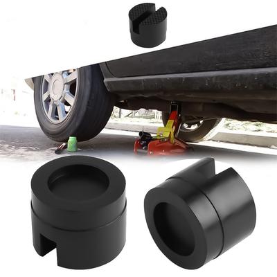 Universal Jack Rubber Support Pad 5cm Car Slotted Frame Blocks Rail Floor Jack Guard Adapter Lifting Rubber Pads High Quality