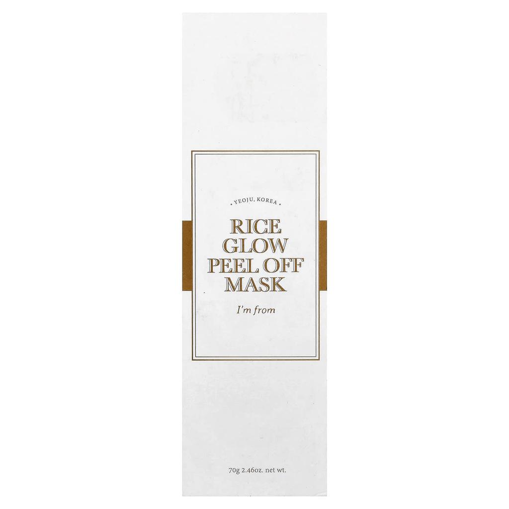 I'M FROM Rice Glow Peel-Off Beauty Mask, 70G(2.46Oz)