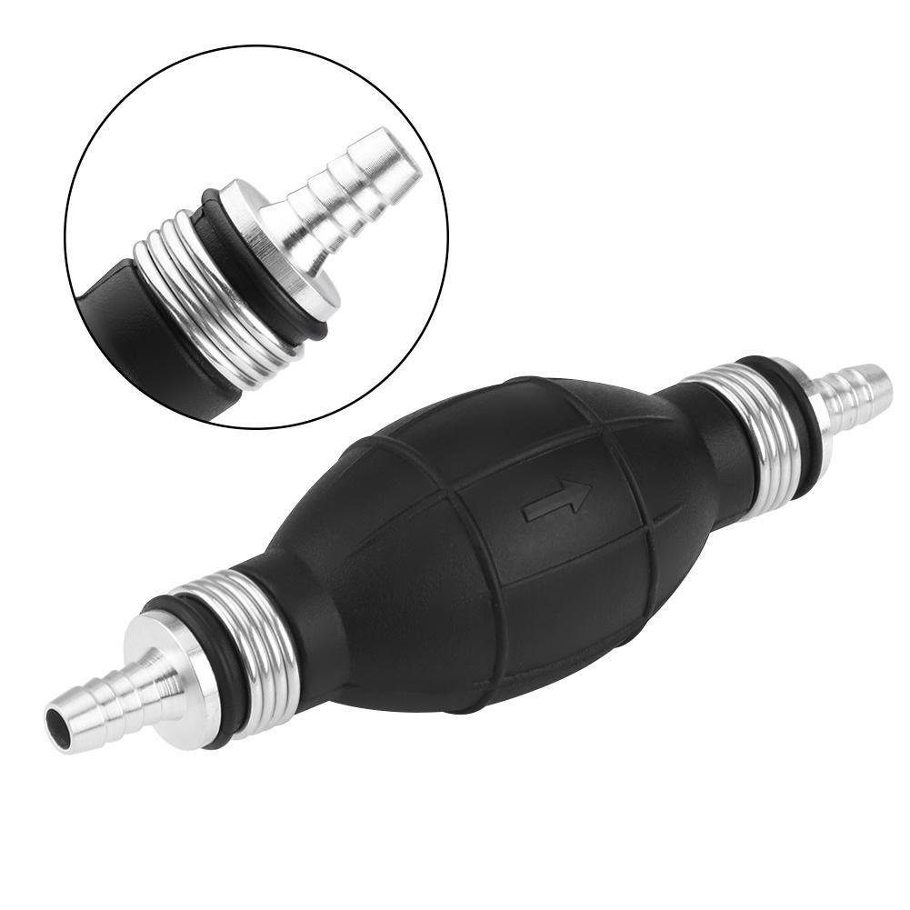 Manual Changer Qiilu Hand Fuel Pump, Rubber Fuel Transfer Vacuum Refueling Line Hand