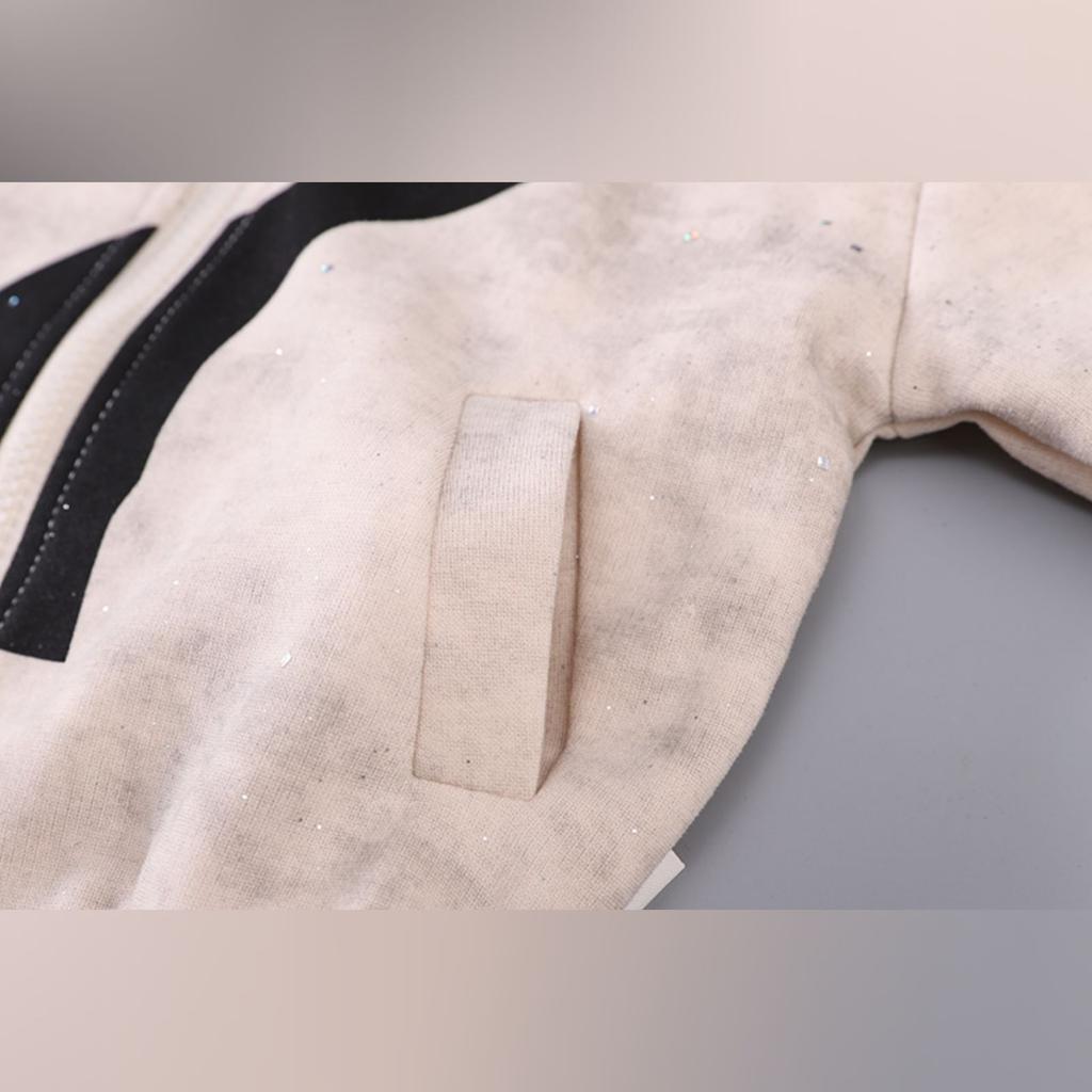 Uformelt langermet sett for barn, komfortable hverdagsantrekk