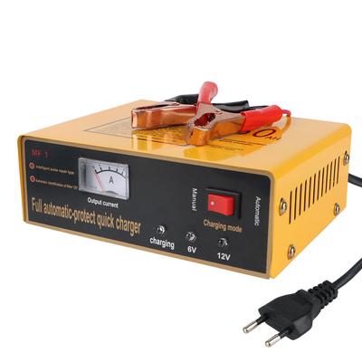120W LCD Display 6V/12V Full Automatic Protect Quick Charger Car Battery Charger Multiple Protections for Repair Car Maintainer