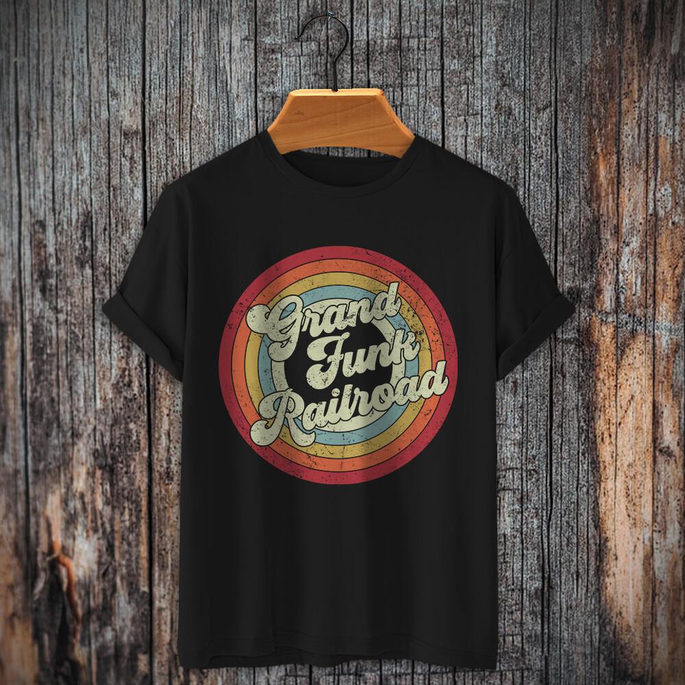 70s Rock Band Grand Funk Railroad T-shirt Don Brewer Mel Schacher Closer to Home XXL
