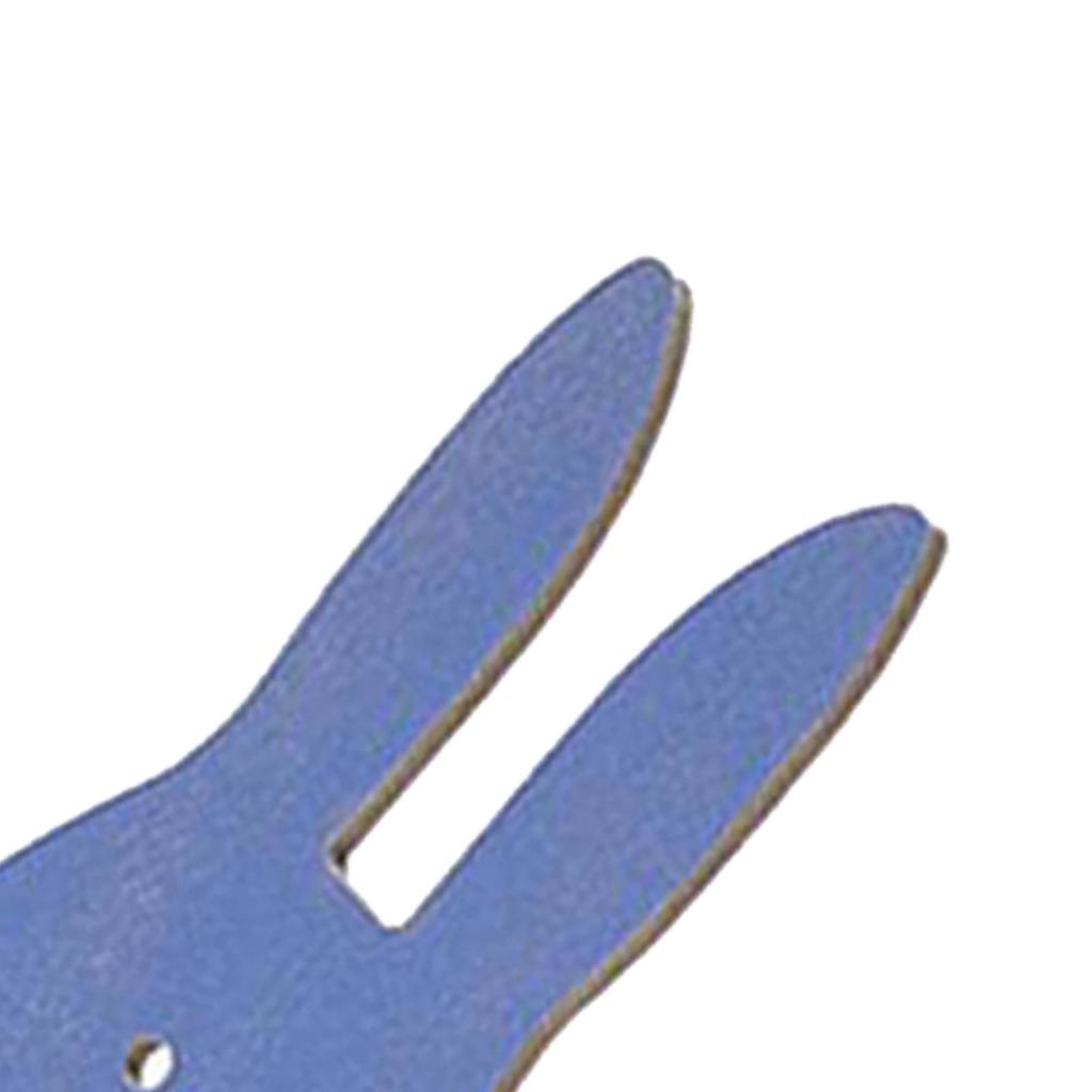 Originaler DIY Handyhalter aus Holz, Lieblicher Hase (blau)