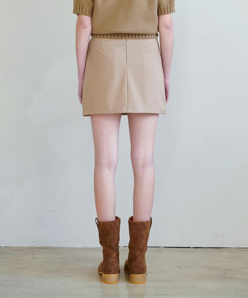 Pandora Fit Amanda Buckle Wrap Mini Skirt
