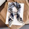 Literary Fashionable New Square Scarf Simulation Silk Silky Scarf Binding Silky Scarf Decorative Headscarf Scarf