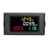 4-in-1 LCD Spannungs-Amperemeter Leistungsmesser DC 14-600V 20A 50A 100A Spannungsstromleistungsanzeige Messgerät LED-Anzeige