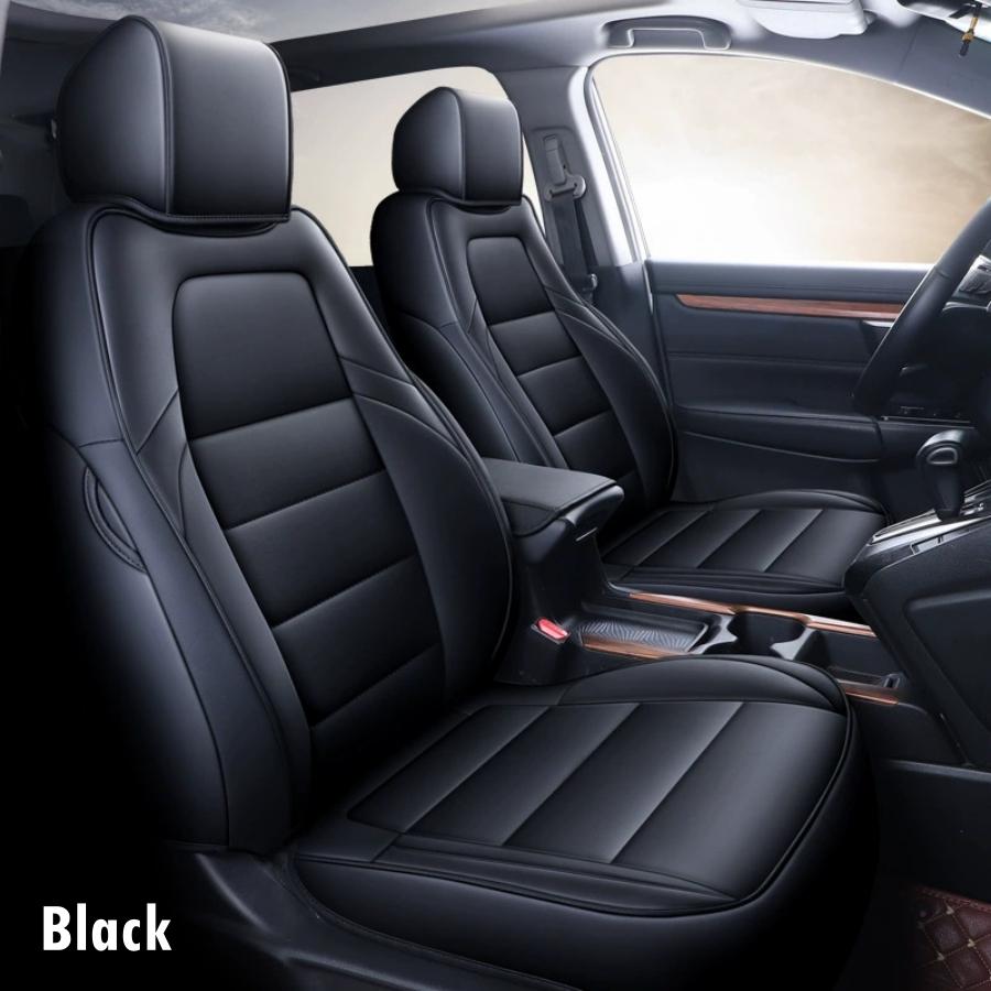 

Full Set Car Seat Covers for Honda CRV 2012-2025 PU Leather Seat Protector CR-V EX EXL Hybrid Replacement Accessories 2023-2025 CRV чёрный