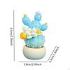 Artificial Pot Plants Table Heartpiece Bonsai Decoration Car Inner Schmewit Harz Statue