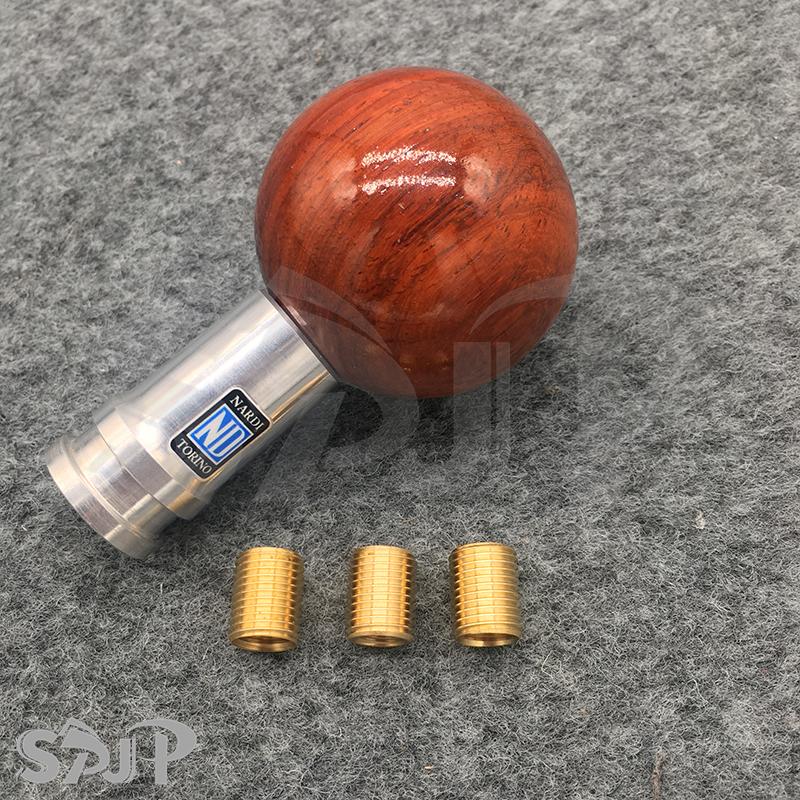 Car Real Wood Gear Shift Knob  Manual Gear Lever Knob Peach Wood Gear Shift Knob 5/6 Speed Wooden Knobs Universal Car Handle