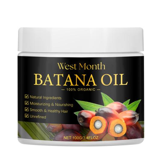 Natural Batana Oil for Hair Growth Strengthening Moisturizing Nourishing Repairing Dry Hair Prevent Hair Loss Eliminates Split Ends