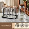 Insulated Double-Layer Glass Tea Cup Set: High-Temperature Resistant, Anti-Scald, Large Capacity for Home & Guest Use