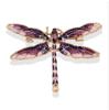 Fashion Crystal Vintage Dragonfly Brooch Large Insect Brooches for Women Pins Wedding Jewelry Accessories
