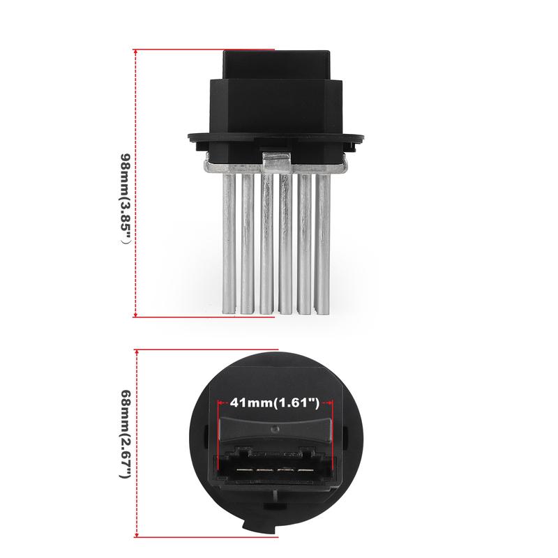 New Car Heater Blower Motor Resistor Regulator For Mercedes C-Class E-Class W204 W212 2048707710 A2048707710