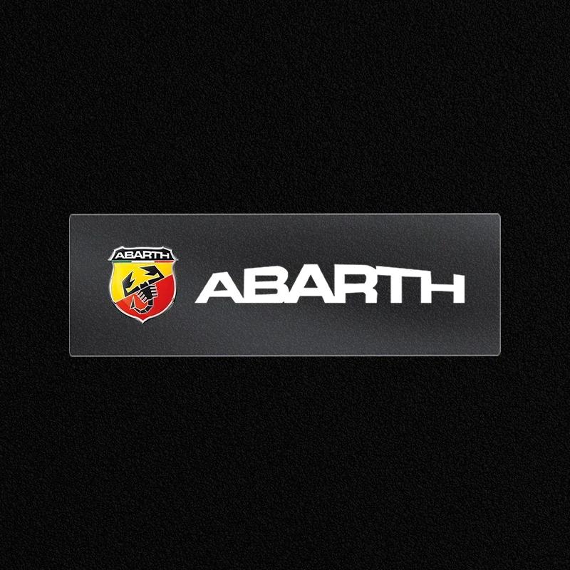 Car Logo Stickers Door Side Window Body Universal Decal For Fiat Abarth 595 Abarth 500 Abarth 124 Spider Car Accessories