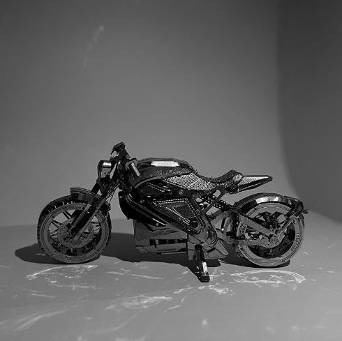 TOKIX 3D Assembly Kit, Metal Bike (Tools Included)