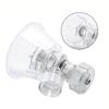 Hochfester, verstellbarer Sprinklerkopf, transparente Kunststoffdüsenbaugruppe