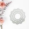Multi-layer Circle Die Cuts Nesting Circle Cutting Dies Embossing Templates for Gift Card Making Scrapbooking DIY Crafts