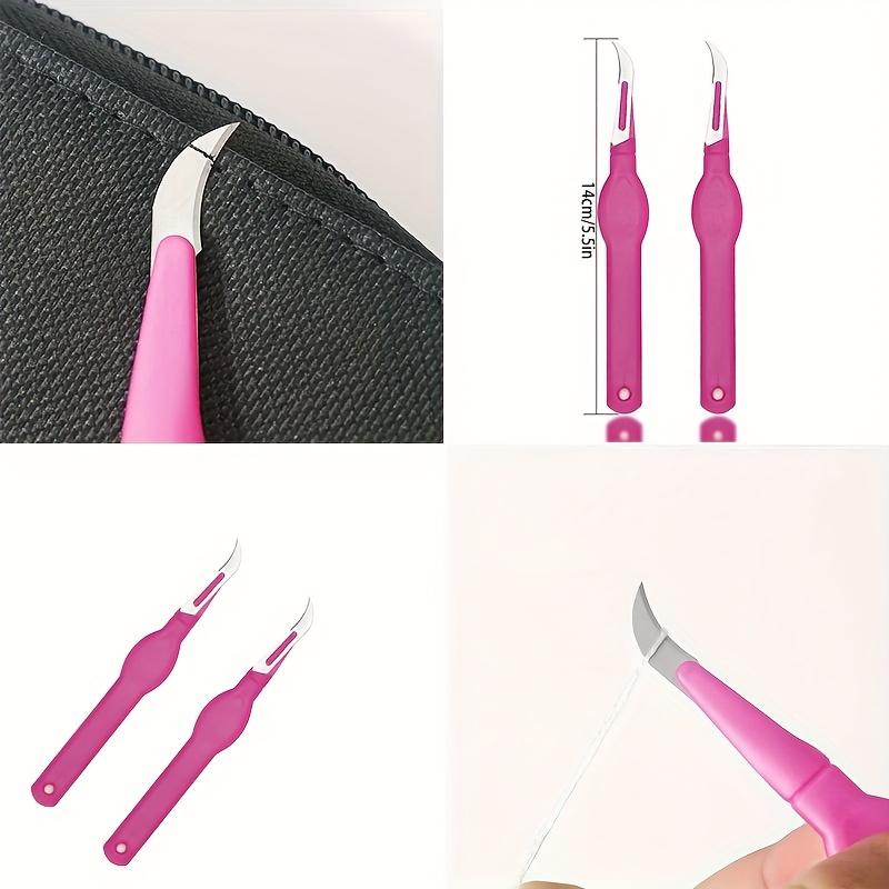 1pc Sewing Seam Ripper Plastic Handle Seam Ripper Seam Ripper Thread Cutter for Sewing Craft Needlework Tool