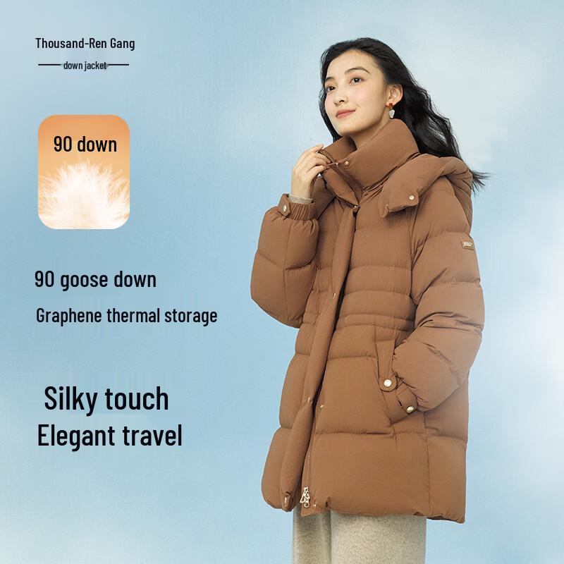 

Женский пуховик с капюшоном Qianrengang L