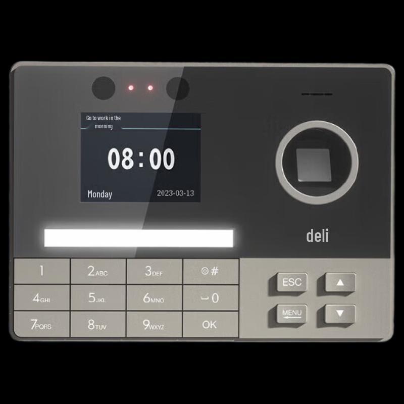 Deli 3760 Smart Fingerprint & Facial Recognition Attendance System