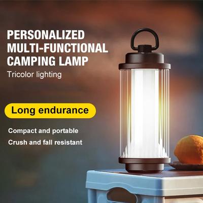 Outdoor Camping Tools Camping Lights 5 Kinds of Lights Adjustable Ceiling Can Be Connected with the Bracket TYPE-C Charging.