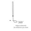 2 Stück Flexible 10/28 LEDs USB Nachtlicht Helles Buchlicht Super USB Lese-Schreibtischlampe für Powerbank Camping PC Laptops Buch Nachtbeleuchtung