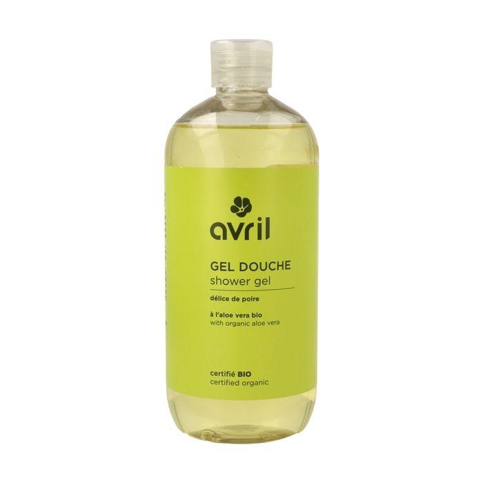 Gel Douche - Avril - Délice de Poire - Bio - 500ml - Hydratant avec Aloe Vera