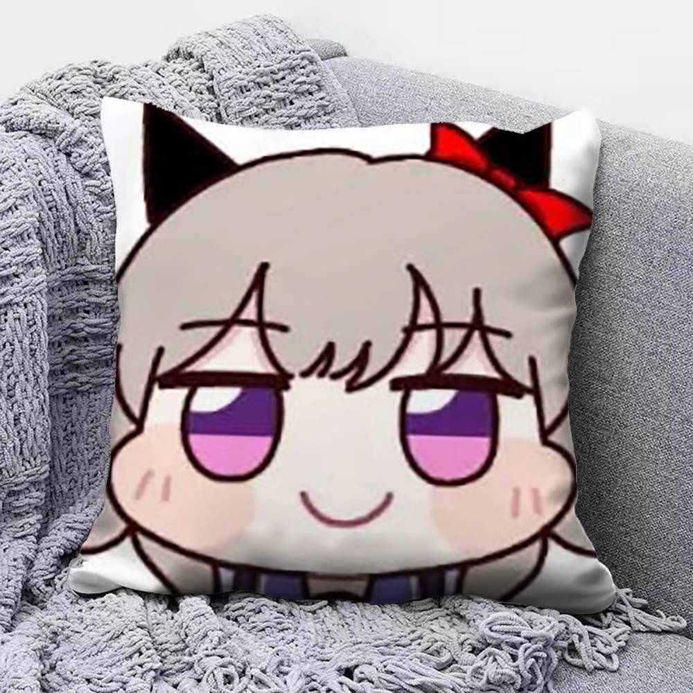 Umamusume Pretty Derby meme uma Home Sofa Cushion Covers and Aecorative Custom Pillow Covers