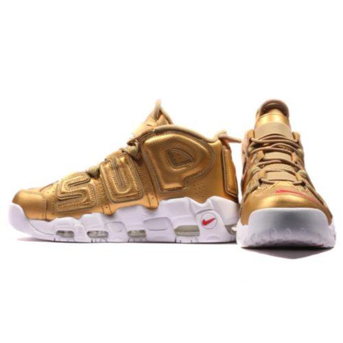 Nike Air More Uptempo Supreme Suptempo Gold 902290-700