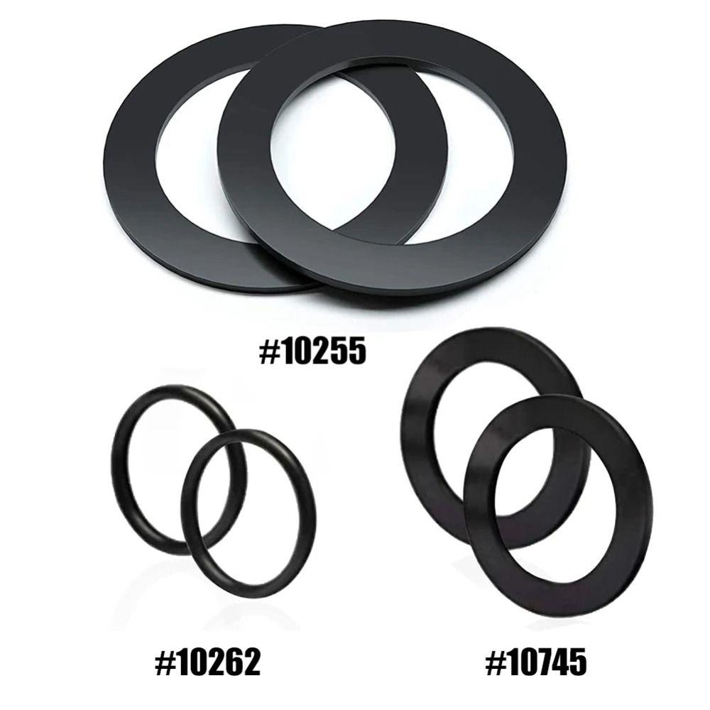 6 Stück/Set Langlebig 10745 10262 10255 Pool Gummidichtung 25076RP Gummi-O-Ring-Dichtung Schwarzdichtung aus Gummi für Intex Pool 10747/25006