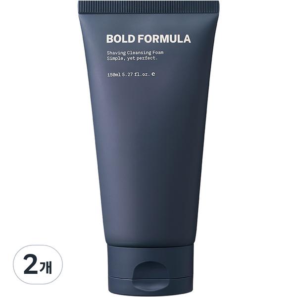 

Очищающая пена для бритья Bold Formula, 150мл, 2 штуки, лучшая мужская косметика Кореи