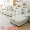 Jacquard Velvet Elastic Sofa Cushion Cover For Living Room Funiture Protector Couch Cover Anti Dust Removable Seat Slipcover 1Pc