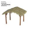 Thatched Cottage Farm Scene Model: Horse Washing, Poultry Ranch, Sandbox Scenery Ornament