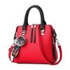 Fashi Crossbody Bags Women PU Leather Shoulder Messenger Bag for Girls Ladies Phe Purse Zipper Ornaments Tote Bag