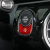 Carbon Fiber Engine Start Stop Button Cover for Mercedes Benz A Class W177 GLB X247 CLA AMG Interior Trim 2019-2023