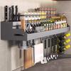 Beifu Wall-Mounted Double-Layer Kitchen Storage Shelf