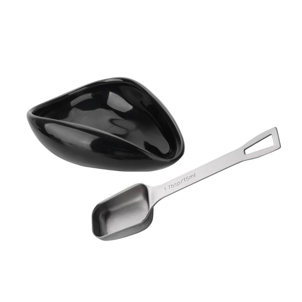 Coffee Bean Scale Plate Coffee Bean Storage Container Convenient Coffee Bean Plate Coffee Tool Set for Espresso Lovers