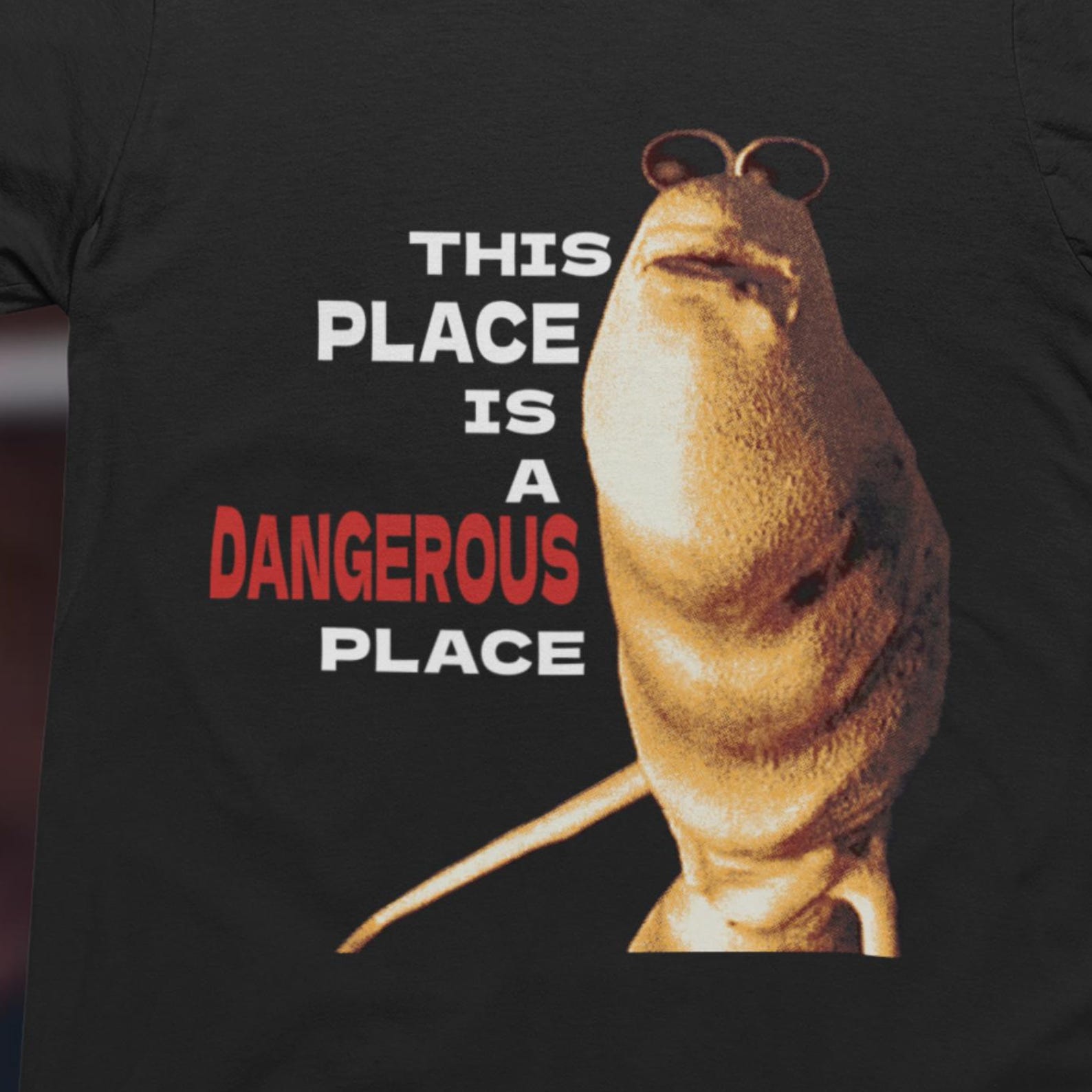 Marcus The Worm Graphic T shirt: VRChat Meme Tee XL