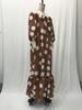 Bohemian Polka Dot Off-Shoulder Women's Dress