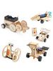STEM Model Car Kits 3D Wooden Puzzles Toys Educational Science Crafts Kits Toy Wood Building Kit Halloween Gifts for Boys Kids