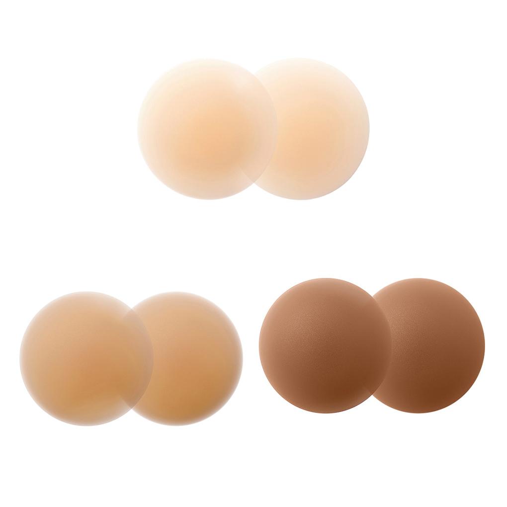 Reusable Invisible Lifting Up Cover Self-Adhesive Breast Petals Skin Color Chest Pad Mat Stickers Lingerie